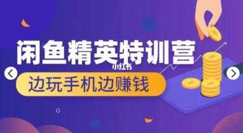 翼牛学堂 闲鱼项目精英特训营培训视频，月光族上班族的闲鱼赚钱课程-千盛网络