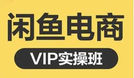 鱼客《闲鱼电商零基础入门到进阶》VIP实战培训课程视频-5D资源网