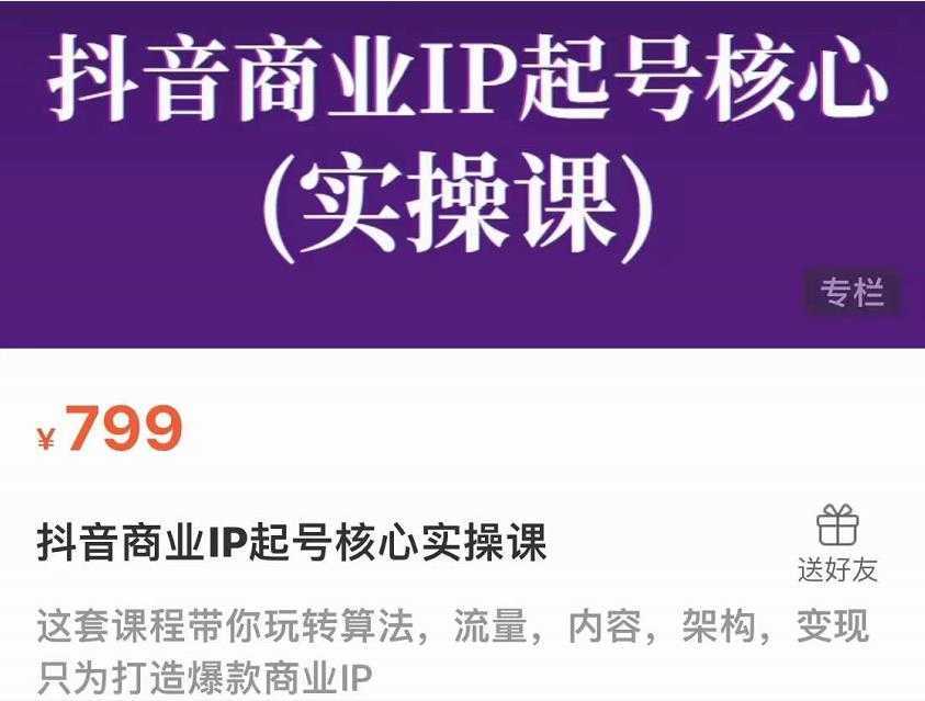 网红叫兽·新手7天快速起号百万播放实战精品课，0基础1个人1部手机-千盛网络