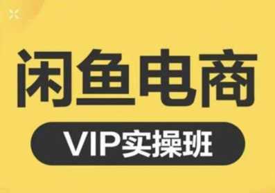 鱼客·闲鱼电商零基础入门到进阶VIP实战课程，帮助你掌握闲鱼电商所需的各项技能-千盛网络